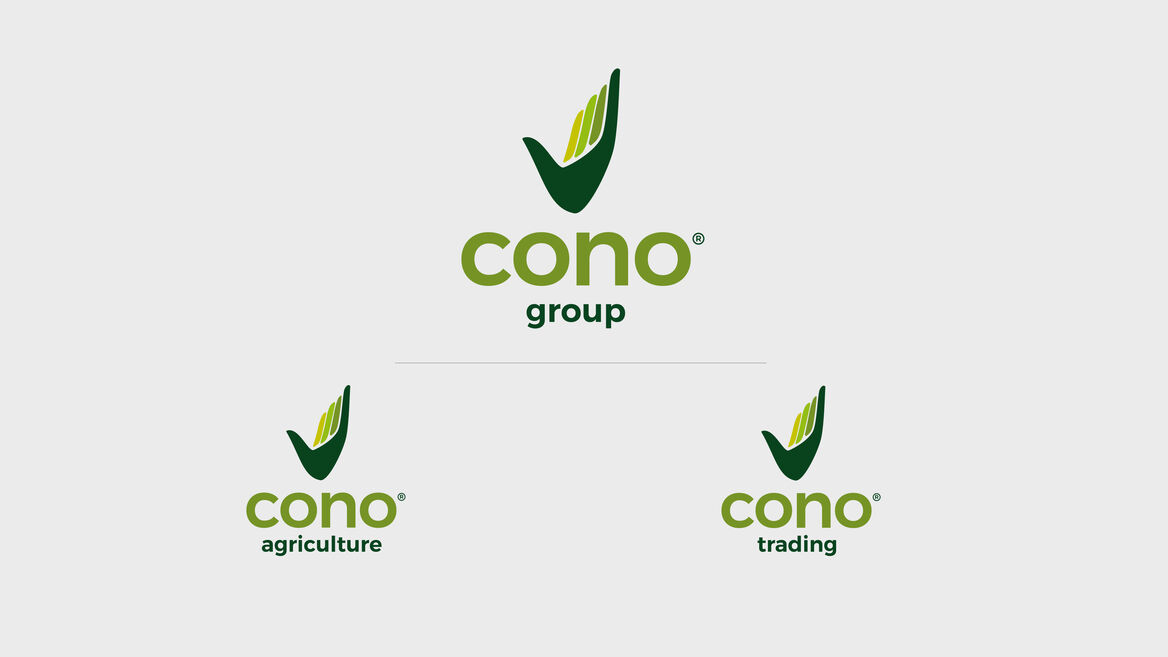 «Cono – Logos von Gruppe und Divisionen»