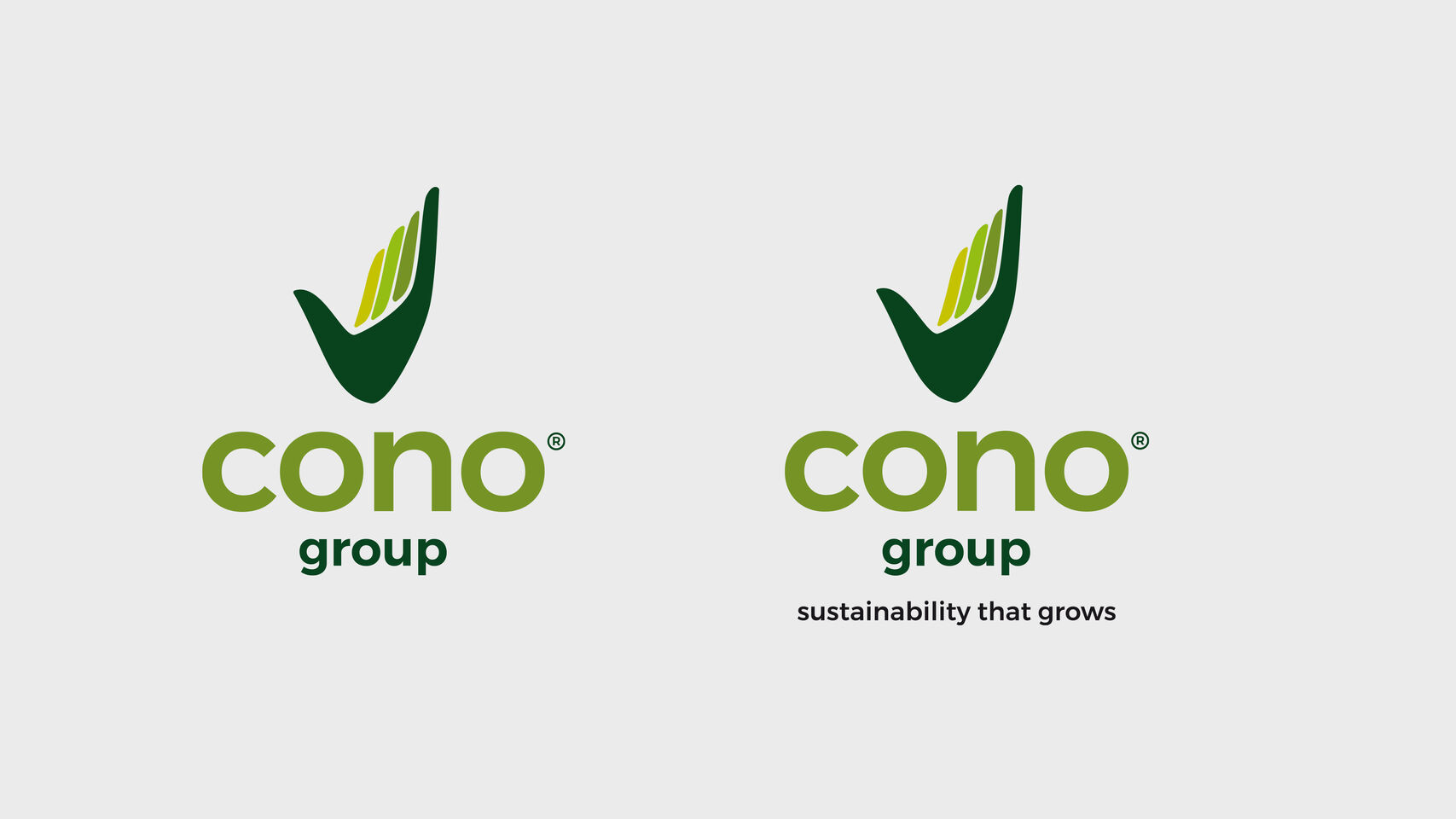 «Cono – Logo mit Markenclaim»