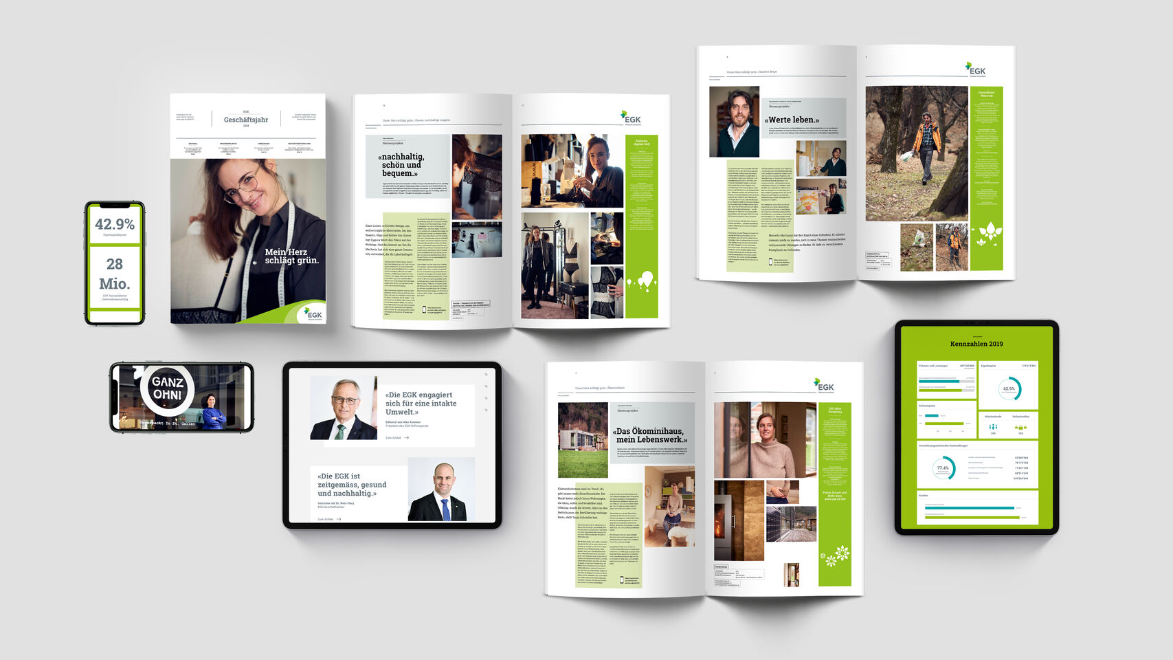 EGK - Geschäftsberichte print und digital