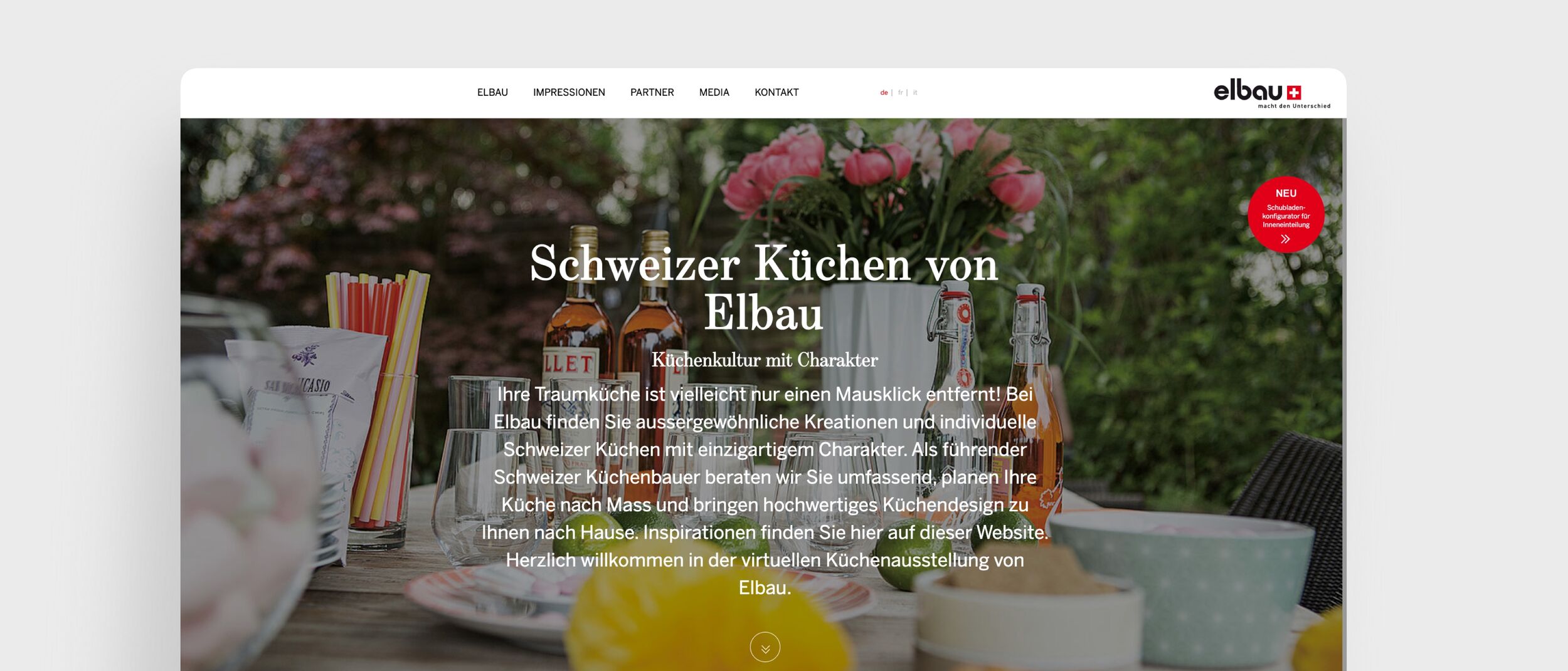 Elbau - Webseite
