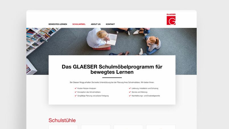 Glaeser - Webseite