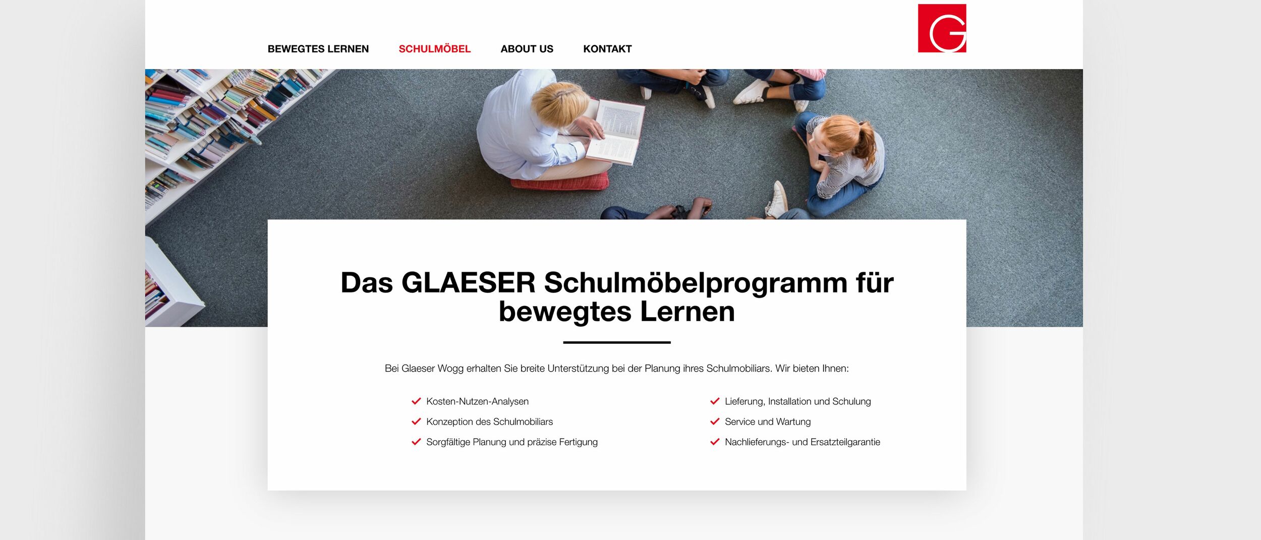 Glaeser - Webseite