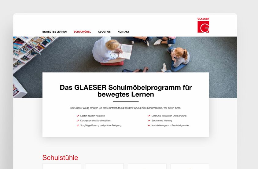 Glaeser - Webseite