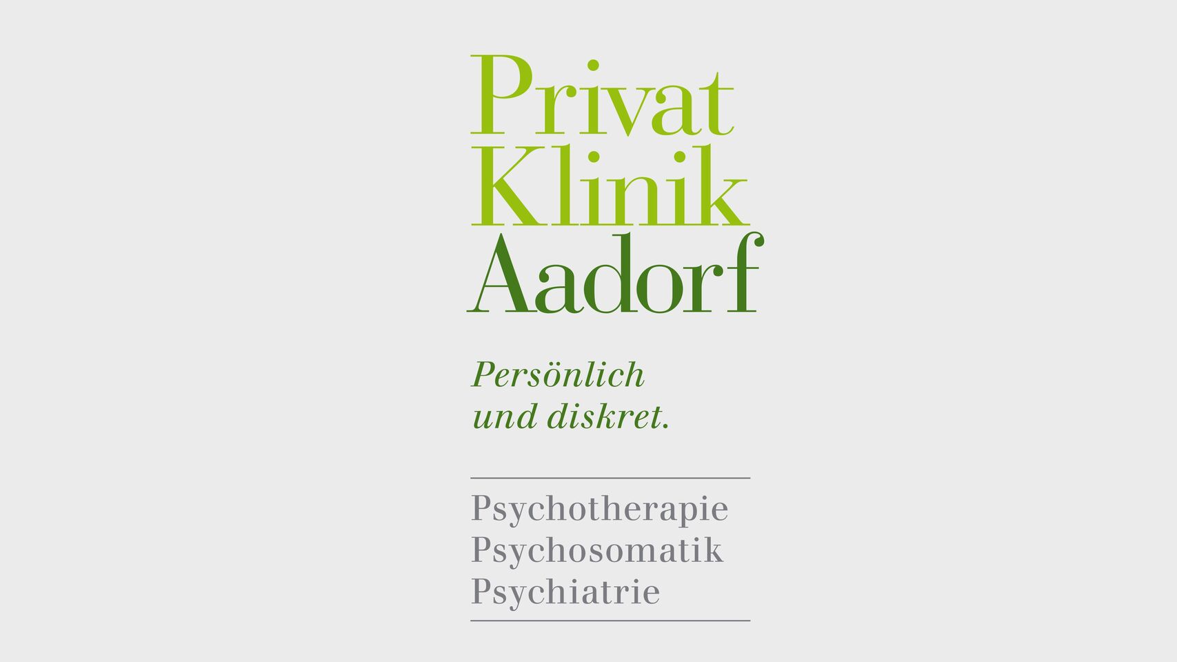 Klinik Aadorf - Branding