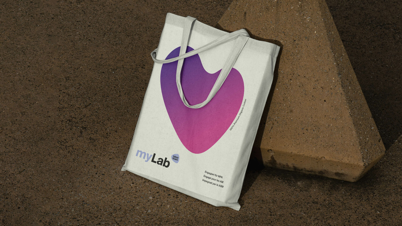 labor team – Design Baumwoll-Bag