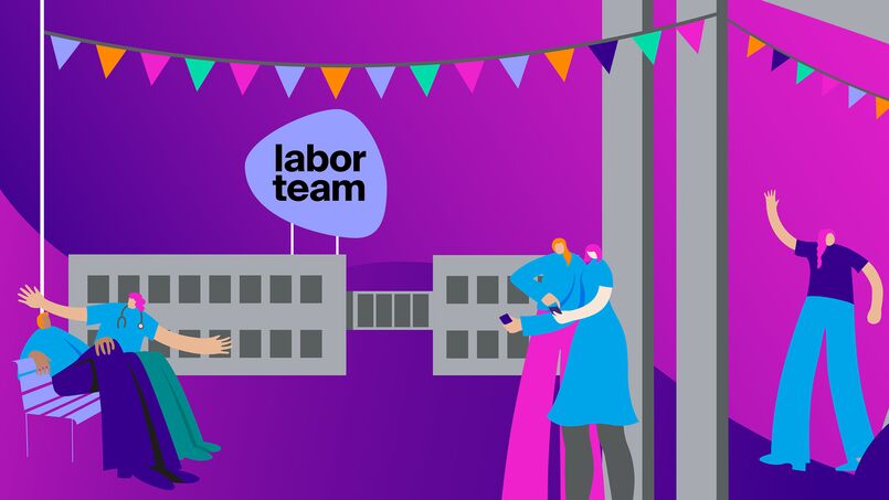 labor team – Social Media Keyvisual