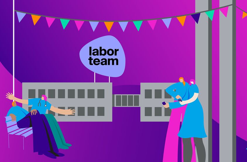 labor team – Social Media Keyvisual