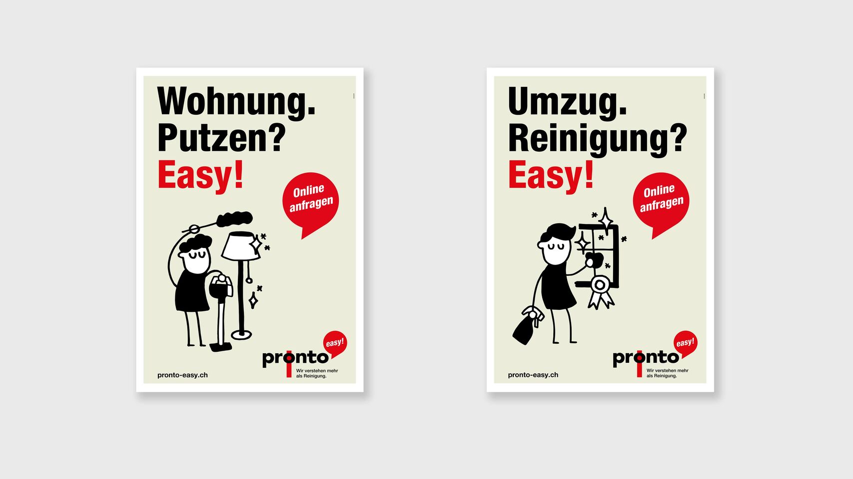 Pronto – Pronto Easy – Kampagne – Plakate