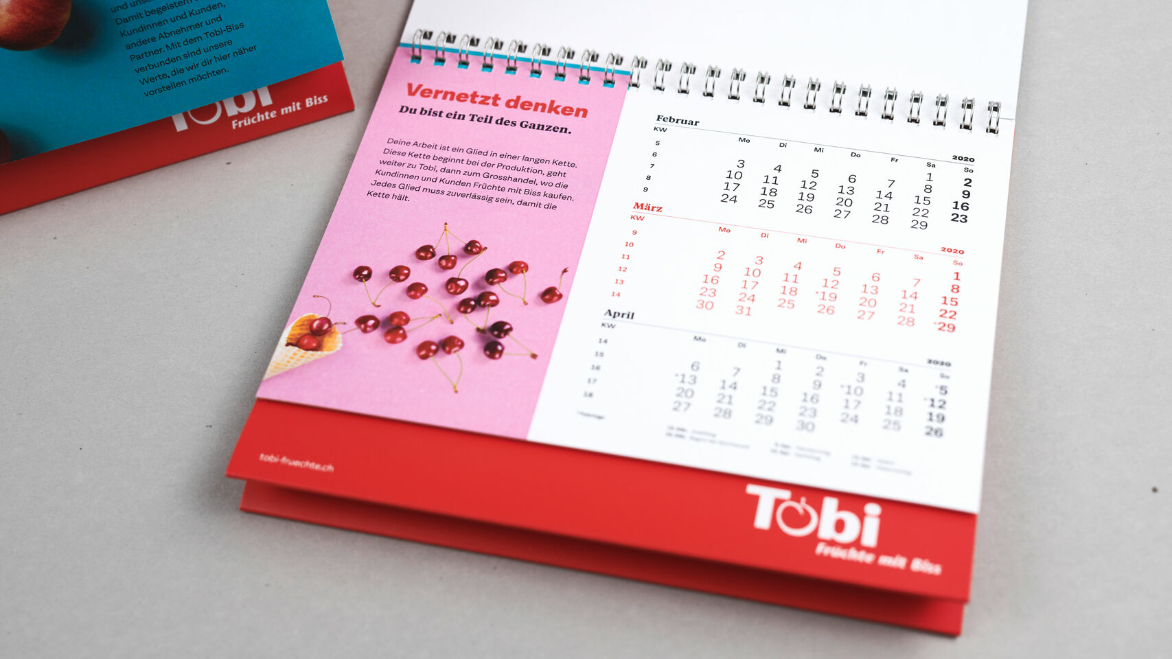 Tobi Früchte - Leitbild Kalender