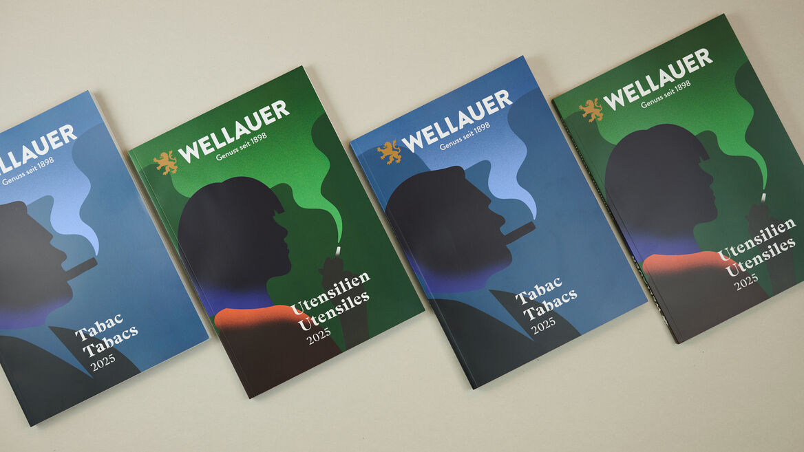 Wellauer – Frontansichten der unterschiedlichen Produktkataloge