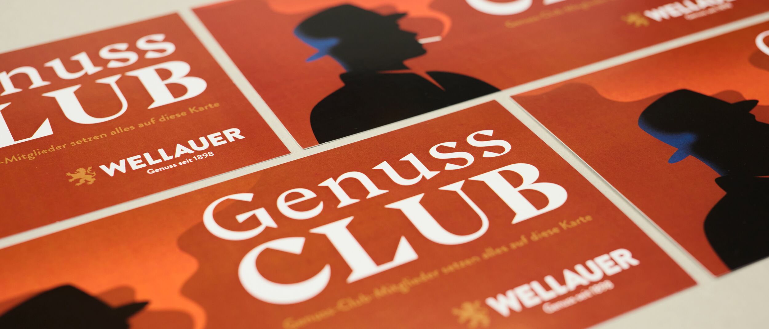 Wellauer – Ansicht der Front des Anmeldeformulars für den Genuss Club