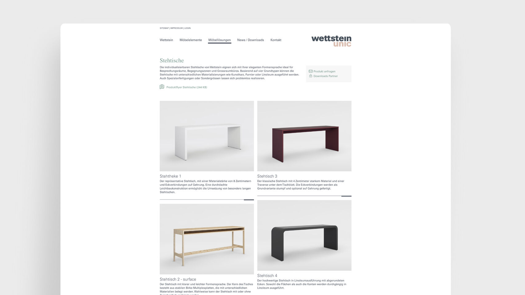 Wettstein - Webseite