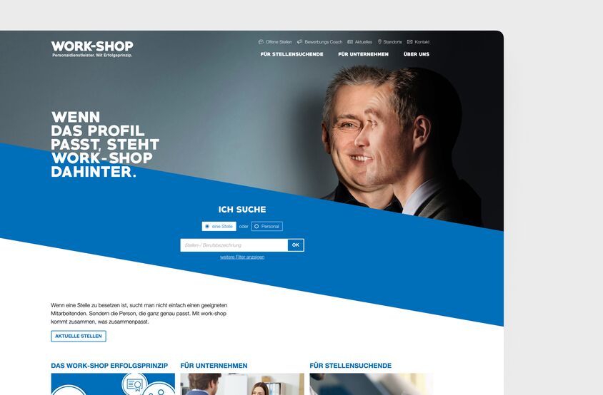 WorkShop - Webseite